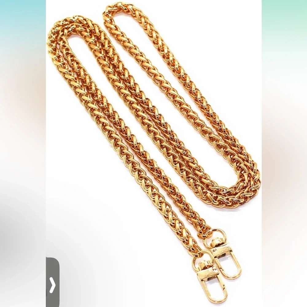 Model Worker Lantern Chain Strap Iron Crossbody Replacement Silver 39.4" - Picture 2 of 4